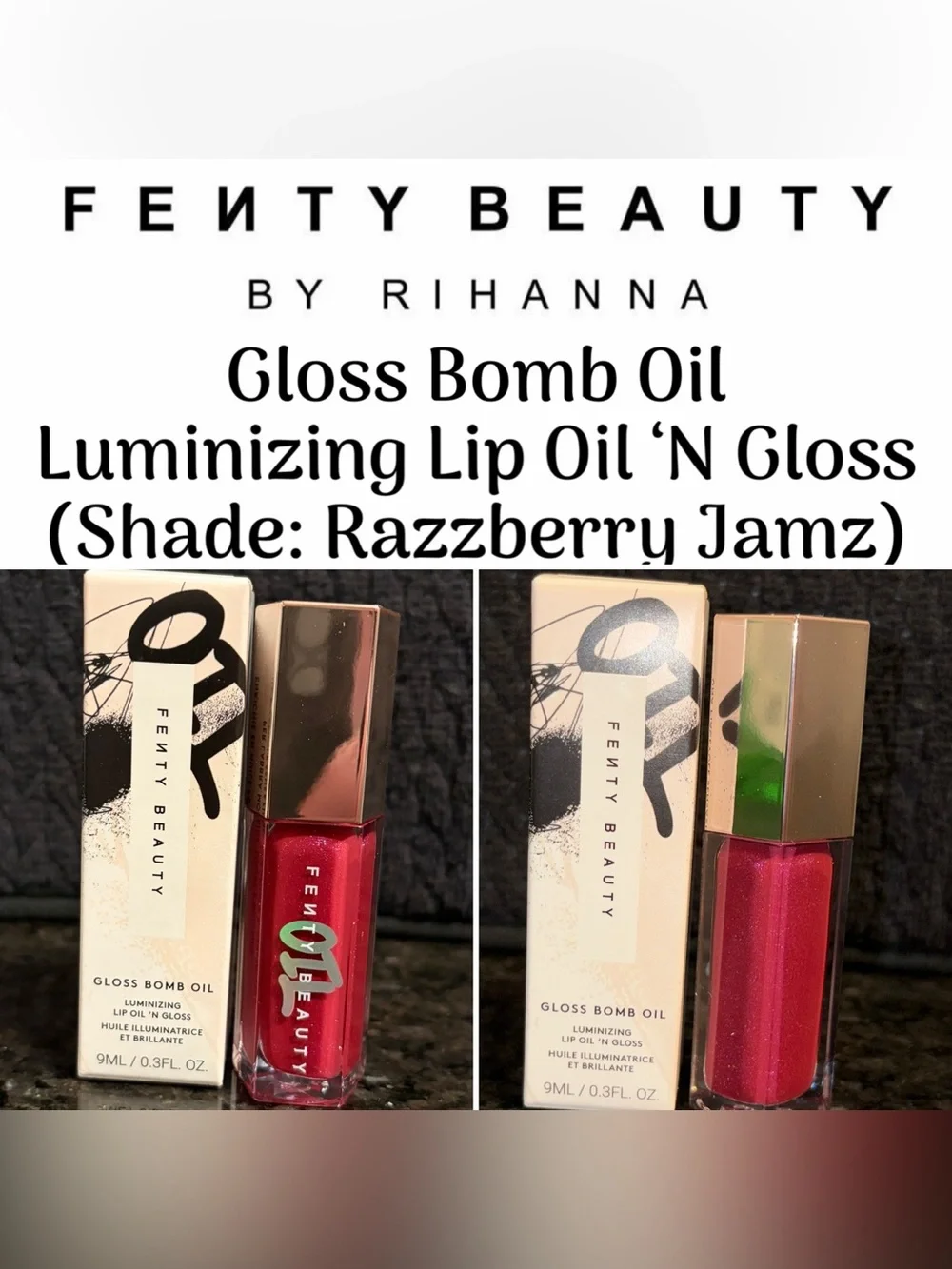 Fenty Beauty - Gloss Bomb Oil Luminizing Lip Oil ‘N Gloss - New in Box